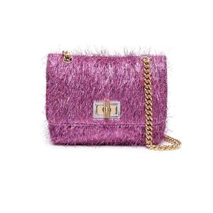 LANVIN lurex mini shoulder bag